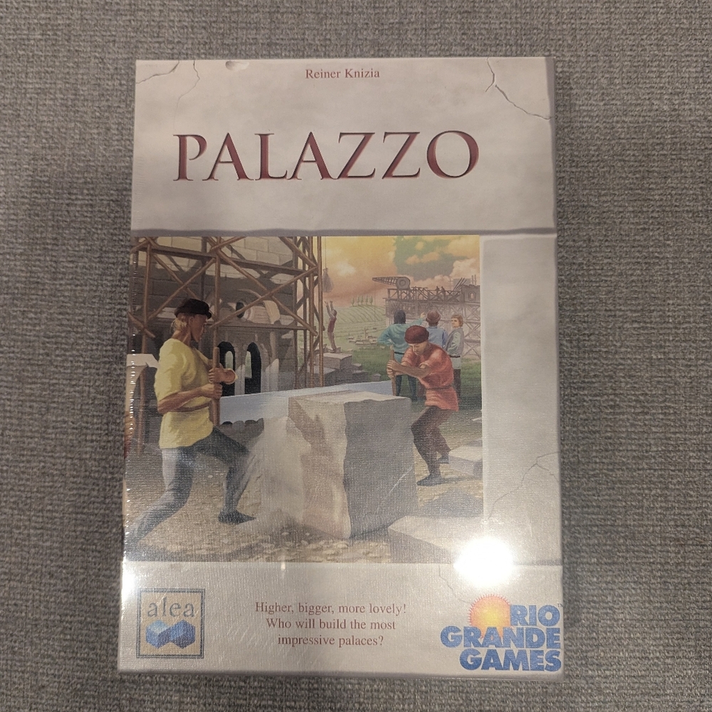 Palazzo Board Game – Rio Grande Games Strategy Family Game Sealed NIB